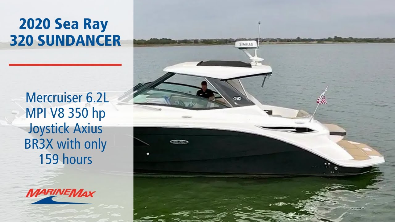 2020 Sea Ray 320 SUNDANCER I MarineMax Dallas Yacht Center - YouTube