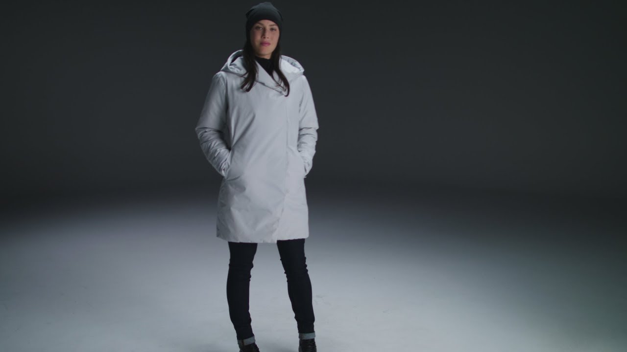 Arc'teryx - Osanna Coat Women's - Athena Grey - YouTube