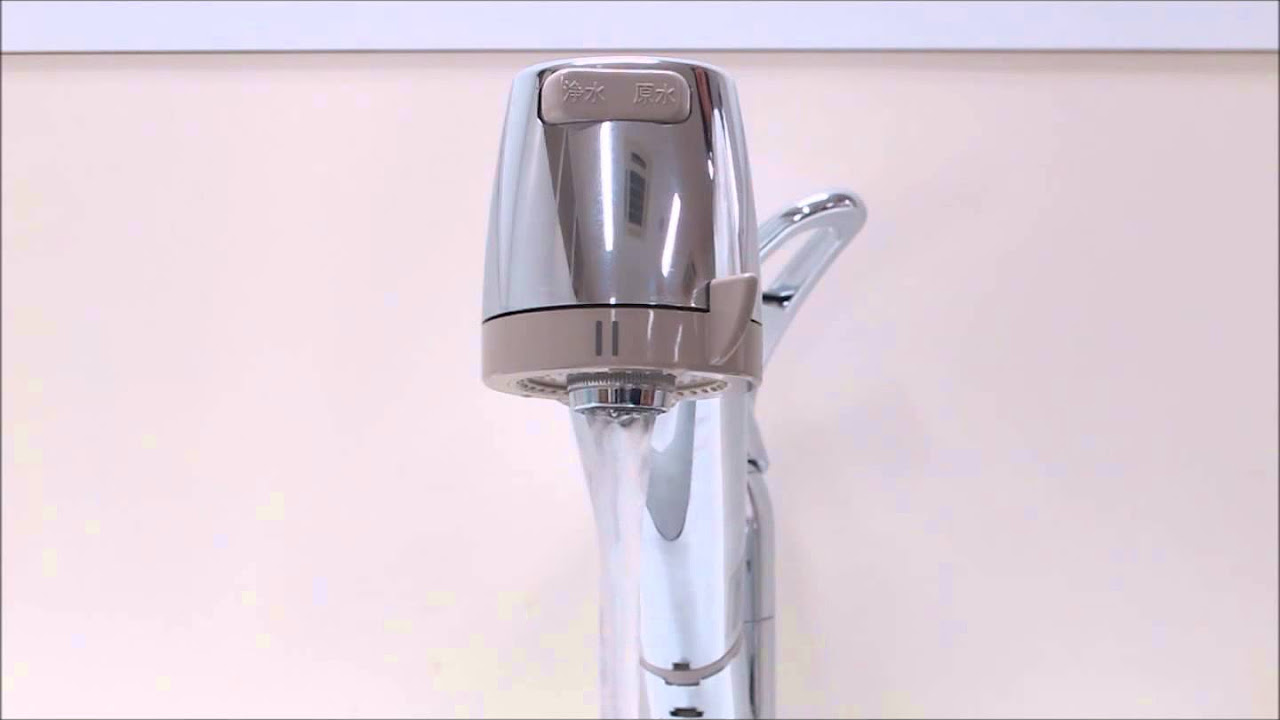 浄水カートリッジ取替 M717M-1 M717M-1-B /SANEI JS-17 - YouTube