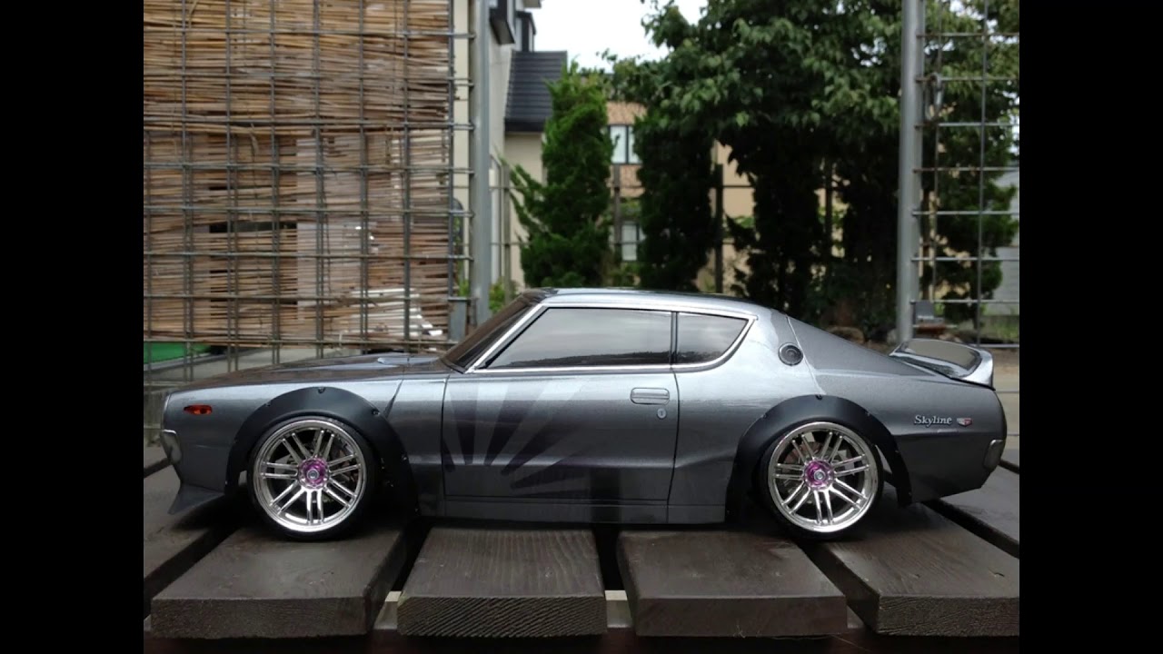 ラジコンボディ制作】ABCホビー スカイライン ケンメリGT-R バリバリ