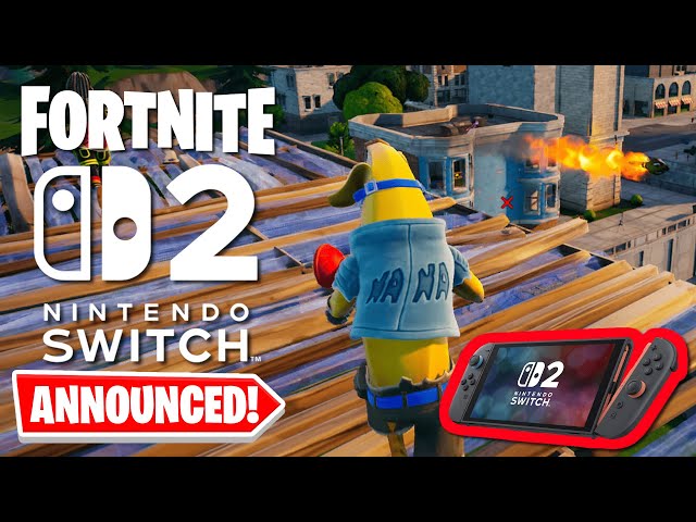 Fortnite Nintendo Switch 2 - ANNOUNCED! - YouTube