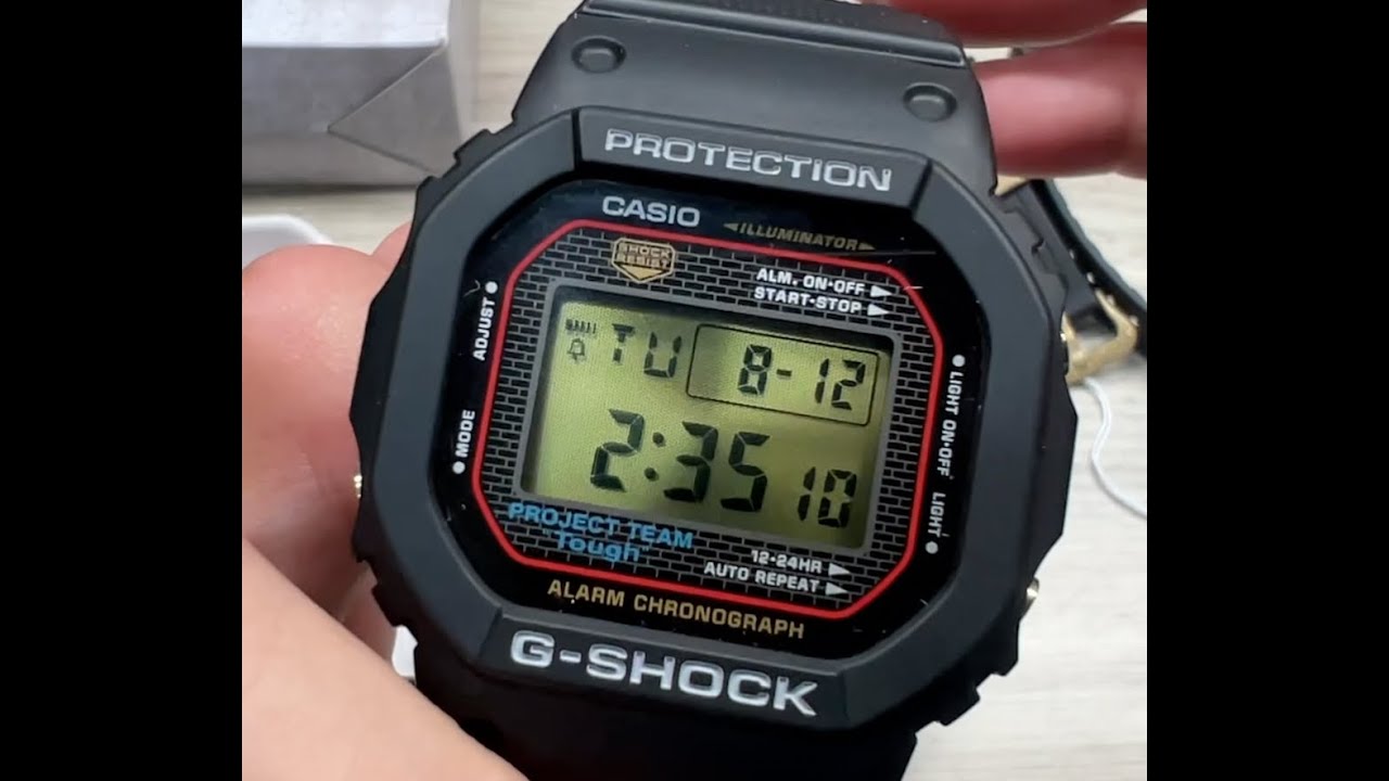 Casio G-Shock DW-5040PG-1 • 40th Anniversary “Recrystallized