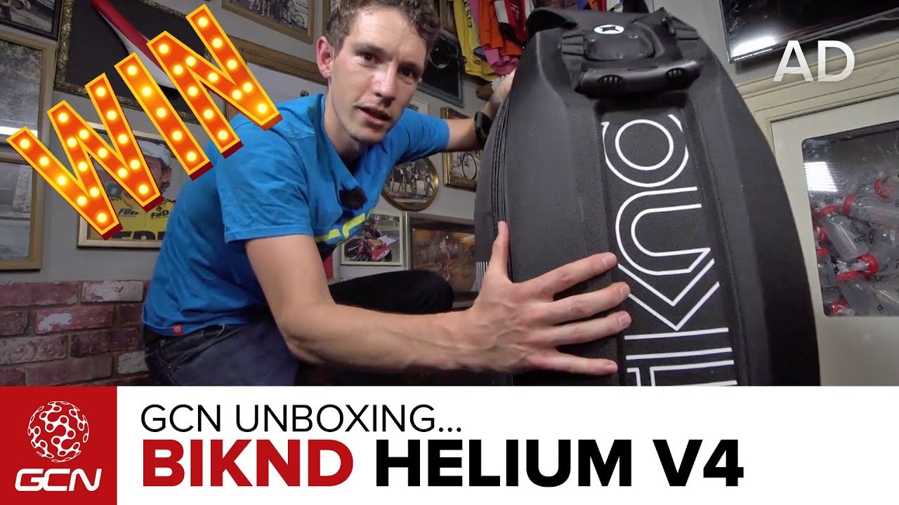 Unboxing The biknd Helium V4 Bicycle Travel Case - YouTube