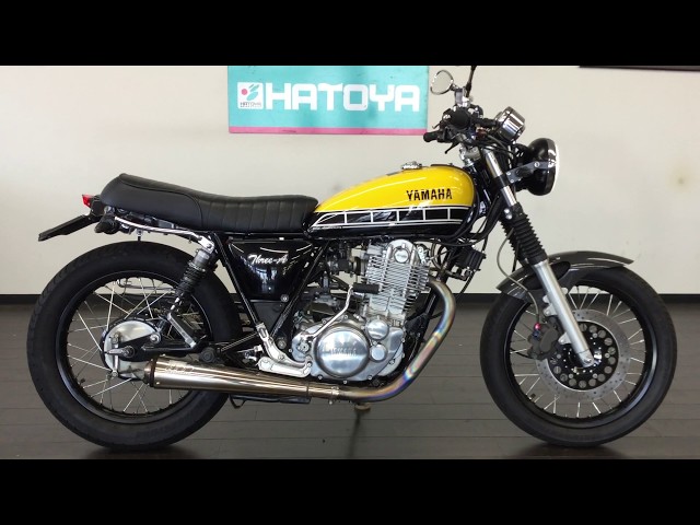SR400 2016年モデル スーパートラップエンジン音 - YouTube