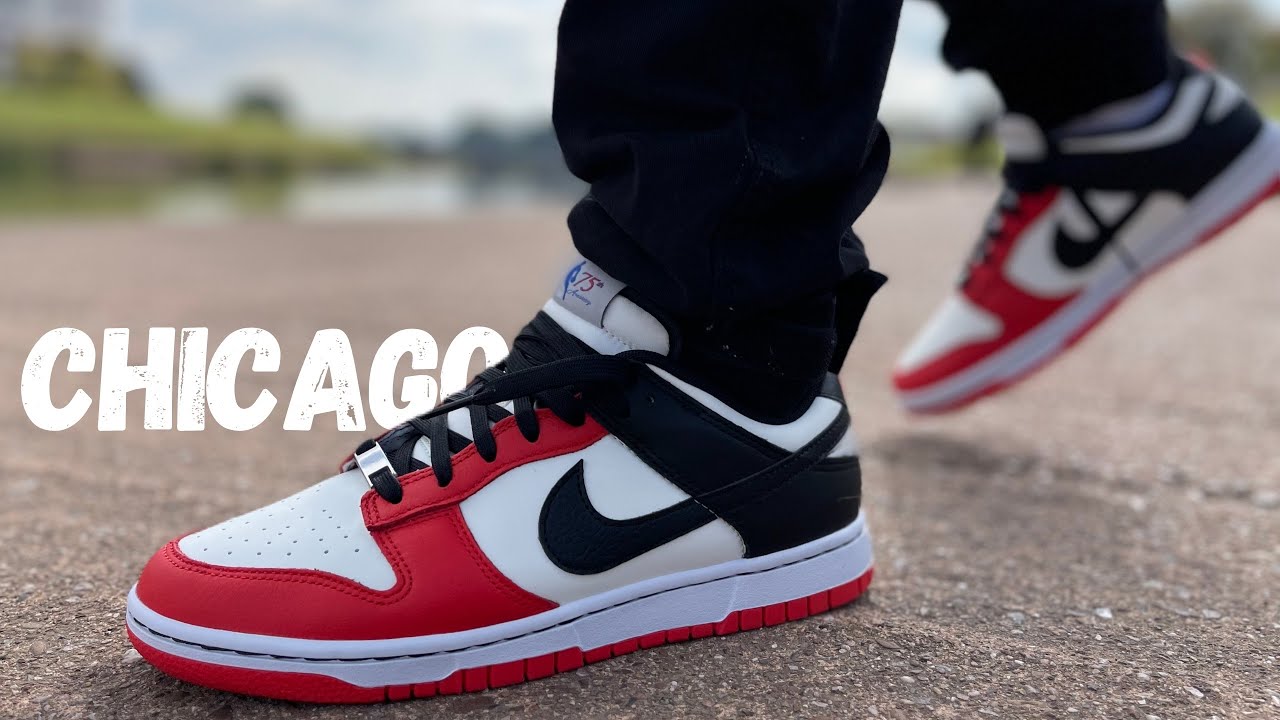 Finally They Changed This! NBA x Nike Dunk Low Chicago Review & On
