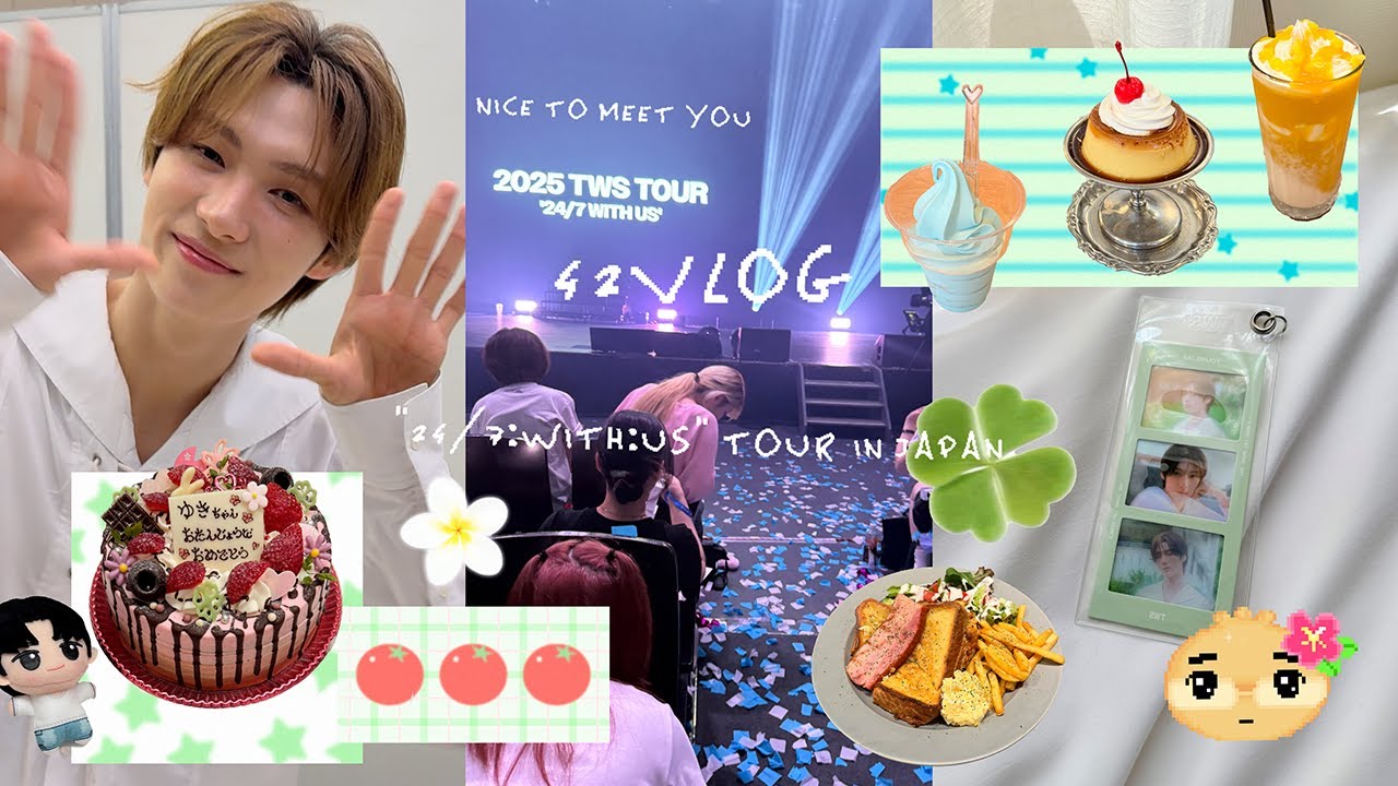 42Vlog］#7 | TWS TOUR IN JAPAN | 大阪 |はじめまして オフイベ