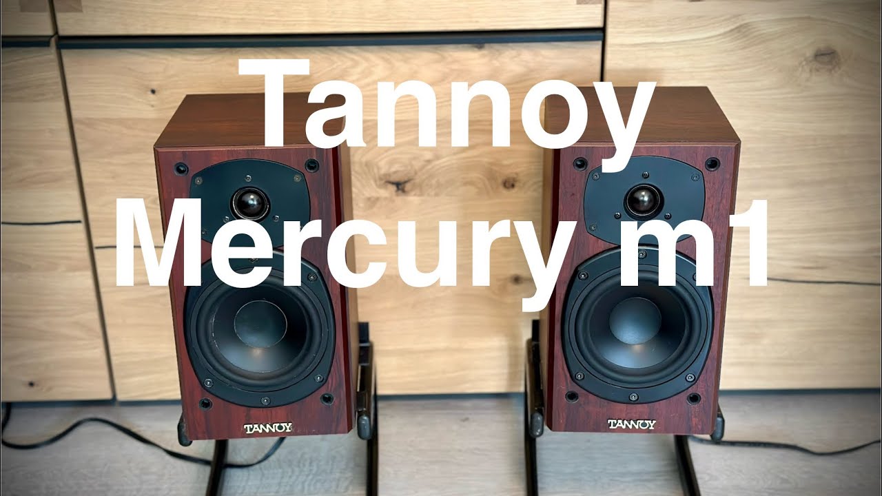 Tannoy Mercury M1 made in England demo - YouTube