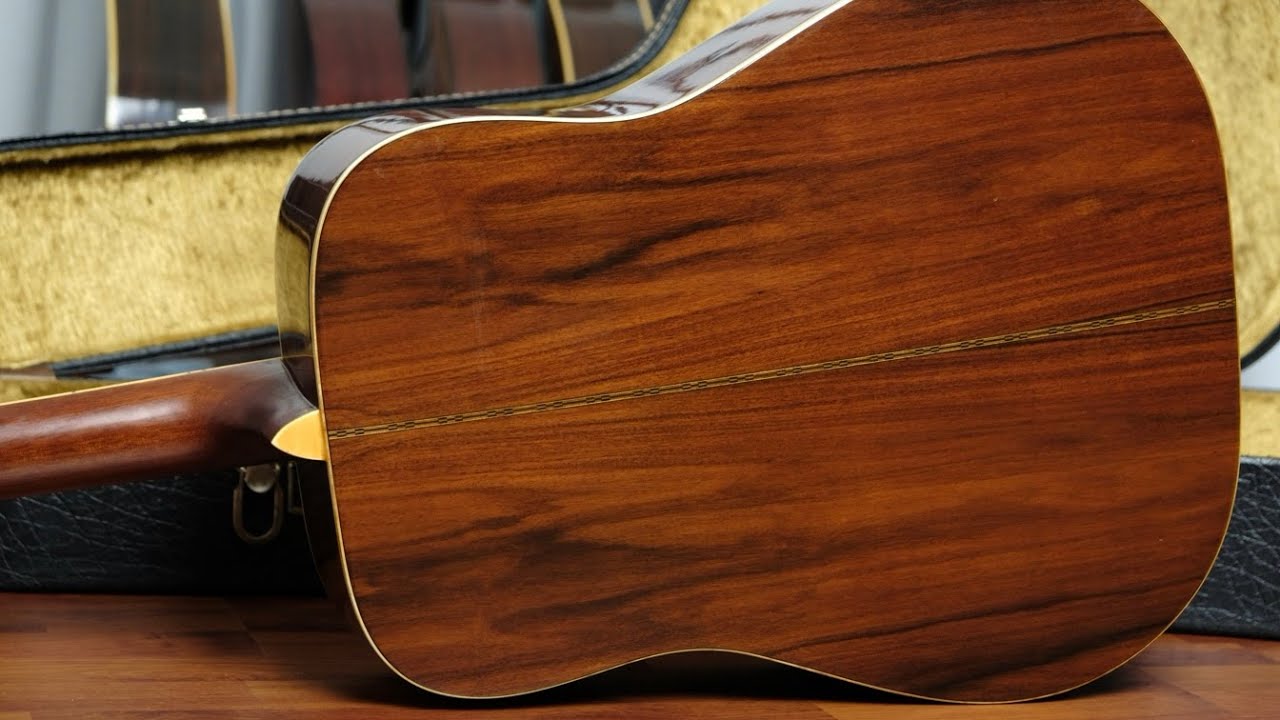 Morris MD-515 B/s Rosewood ทรง D Korea 1980s : รีวิว - YouTube