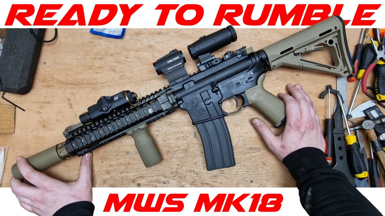Crossing the T's, Dotting the I's - Tokyo Marui MWS MK18 Part 4