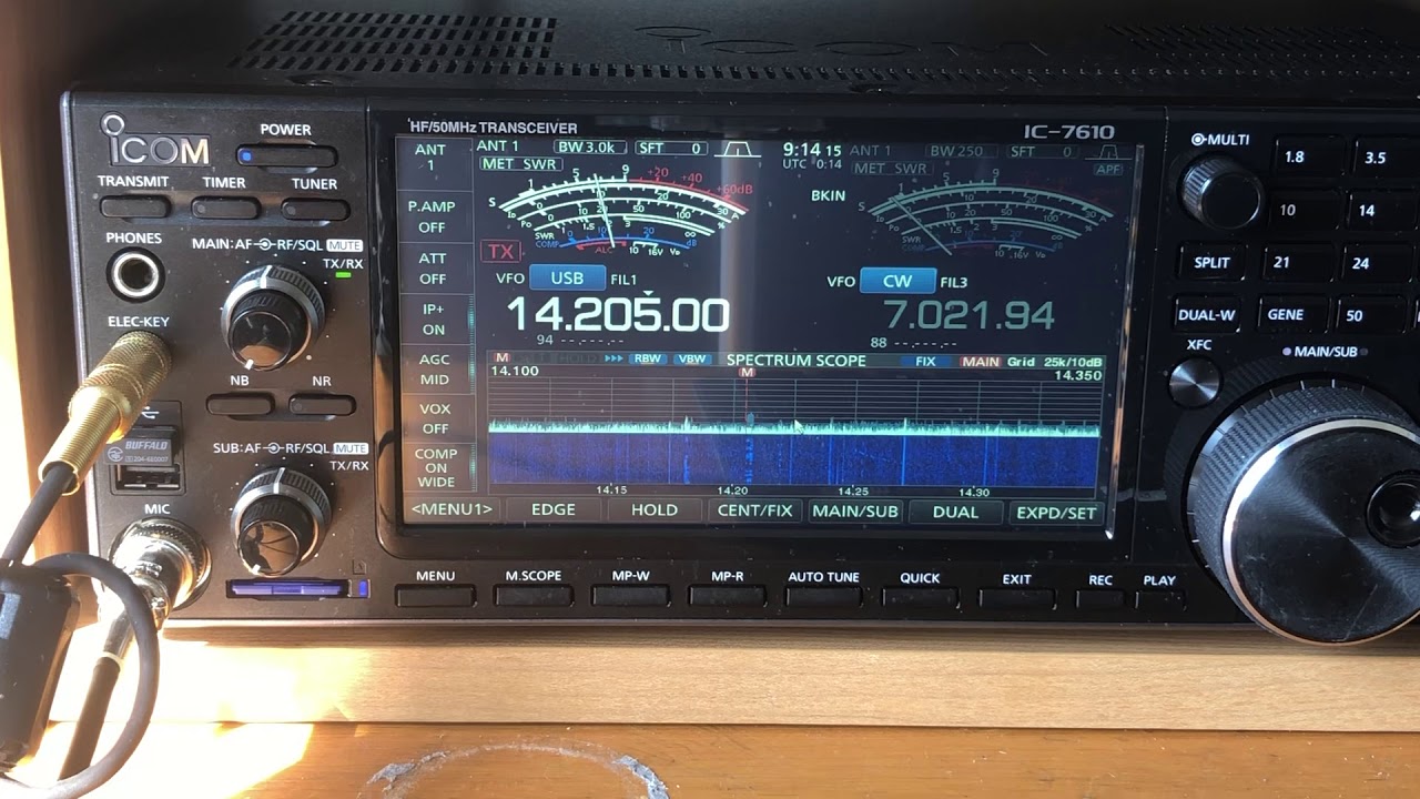 IC-7000 vs IC-7610 - アマチュア無線家JH0ILLのつぶやき