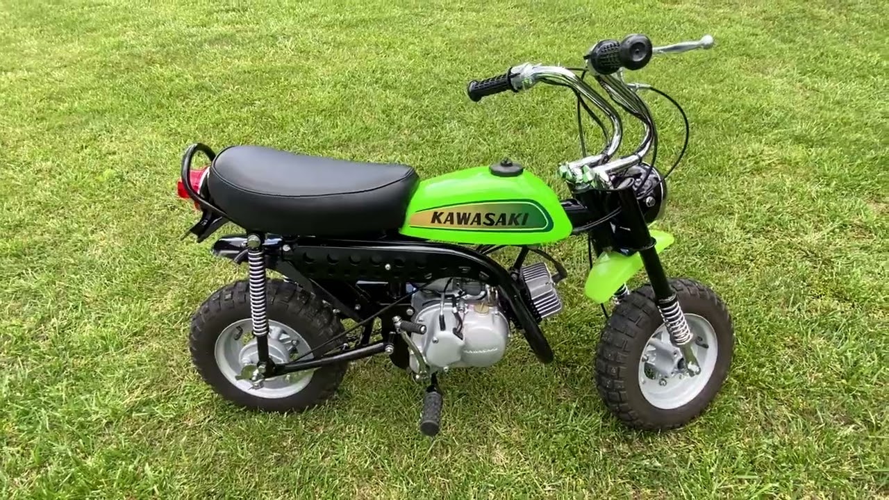 Kawasaki KV75 MT1 fresh restore - YouTube