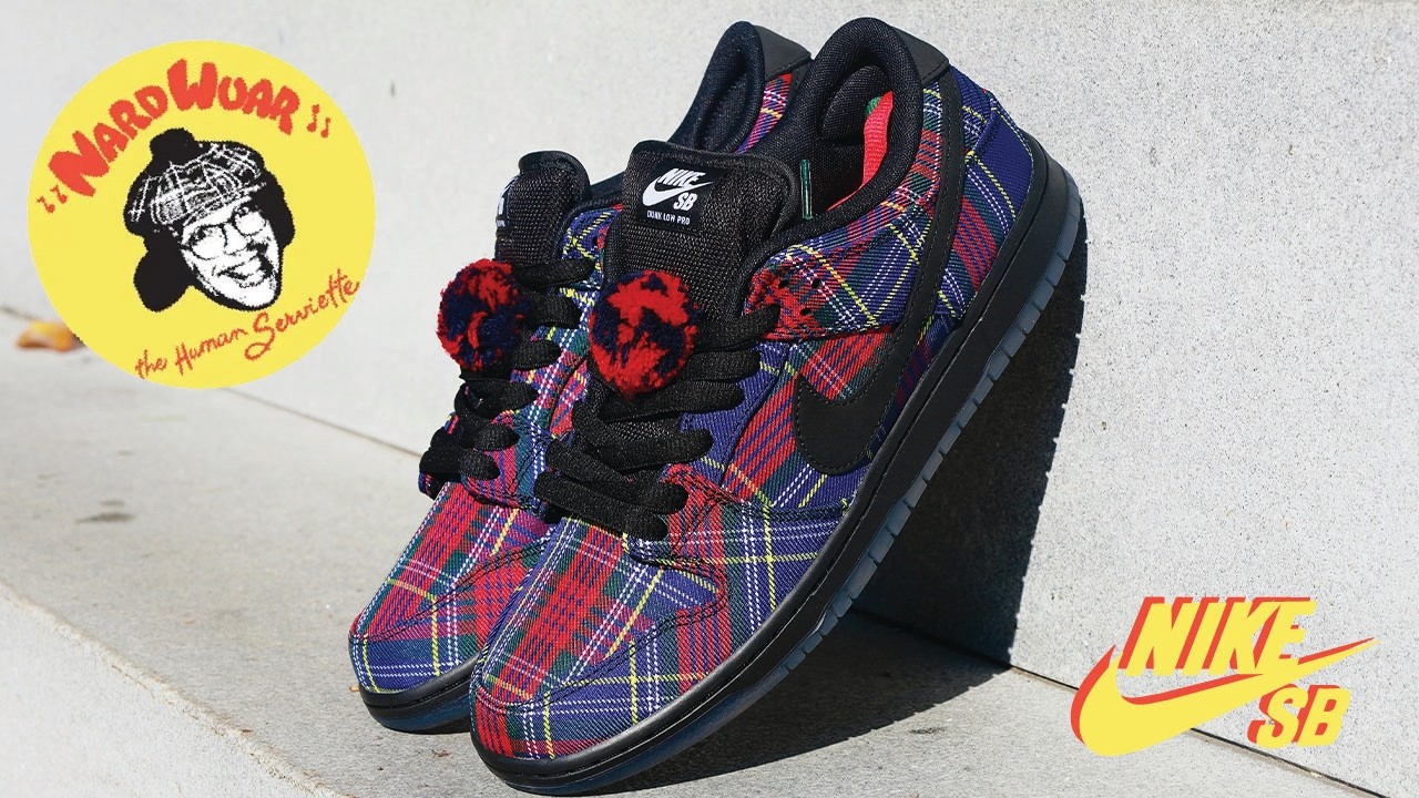 Nardwuar Dunk Low by NikeSB | Materials, Details, and Release