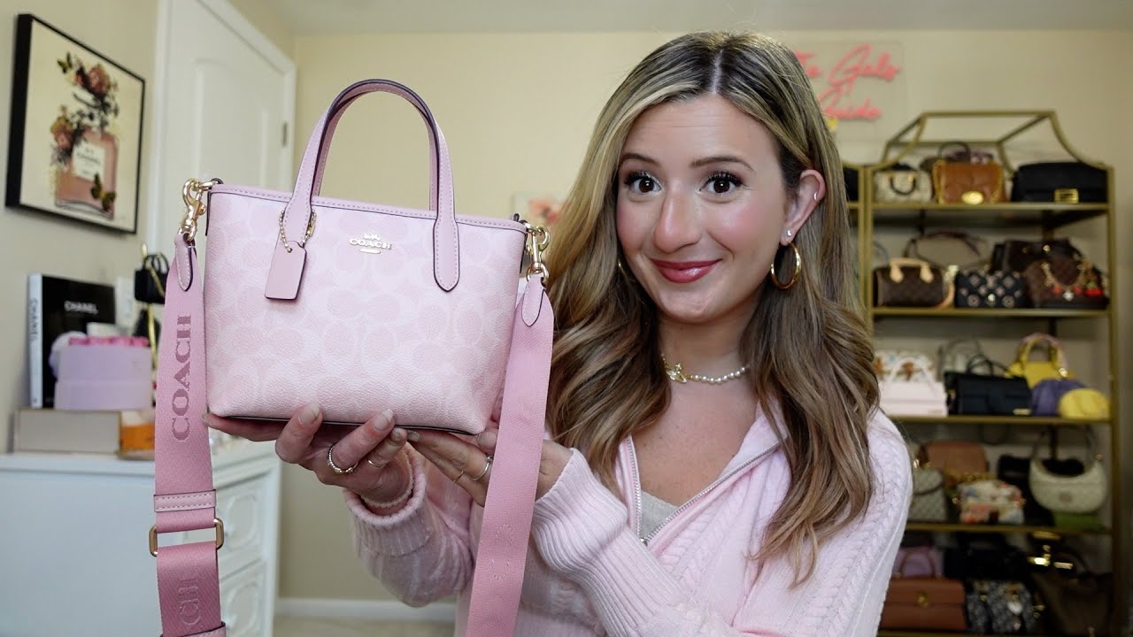 Coach Mini City Tote Handbag Review! 🩷💮*Powder Pink Edition