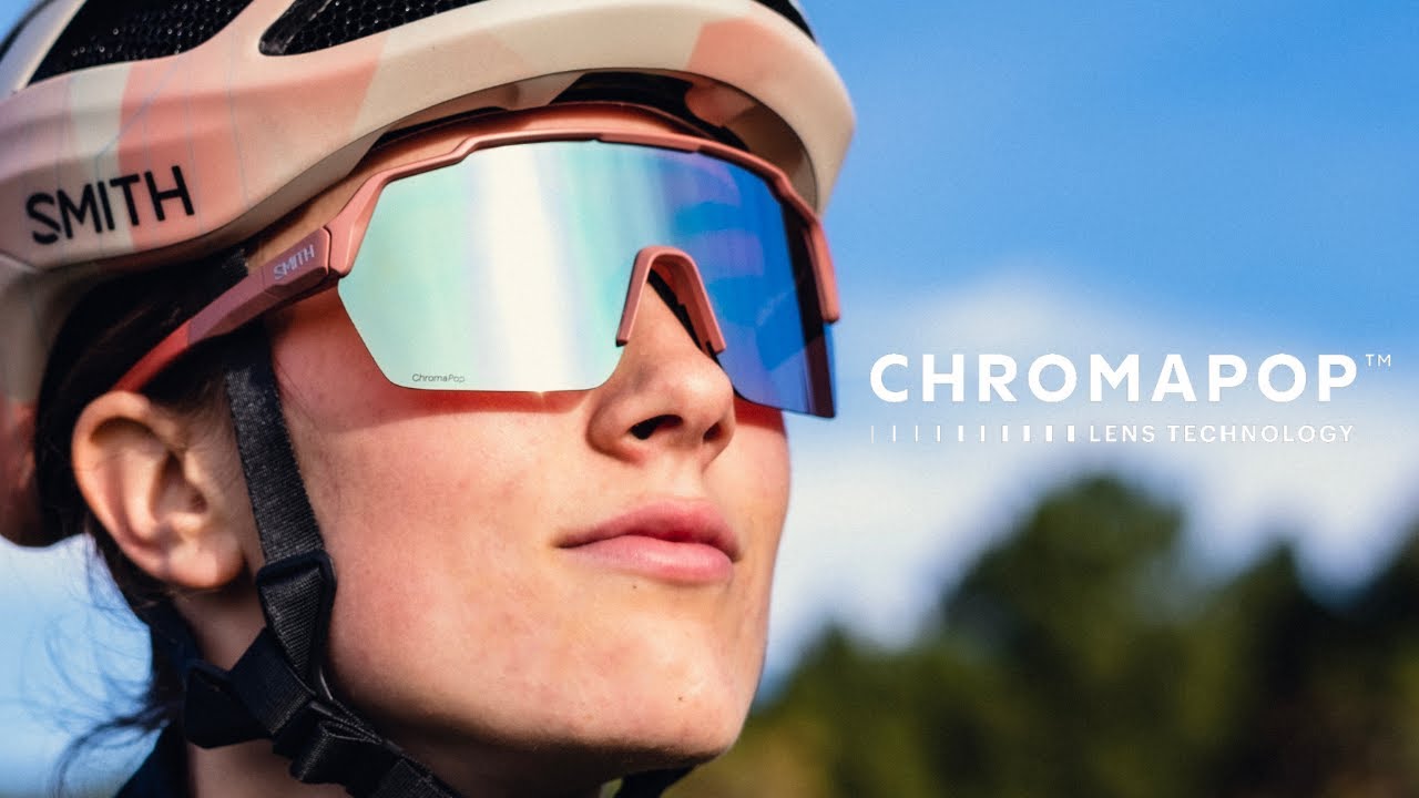 Smith Attack MAG MTB Wrap Sunglasses in Matte Spruce Green/CP