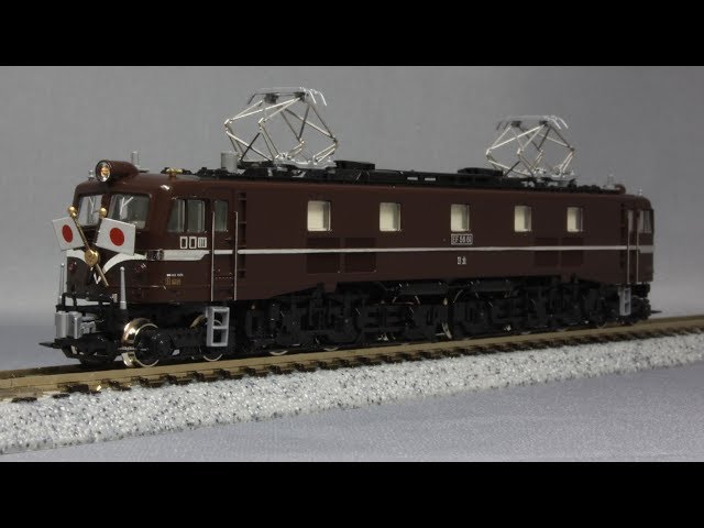 Nゲージ】 KATO EF58 61を常点灯化・クイック日章旗化する - YouTube