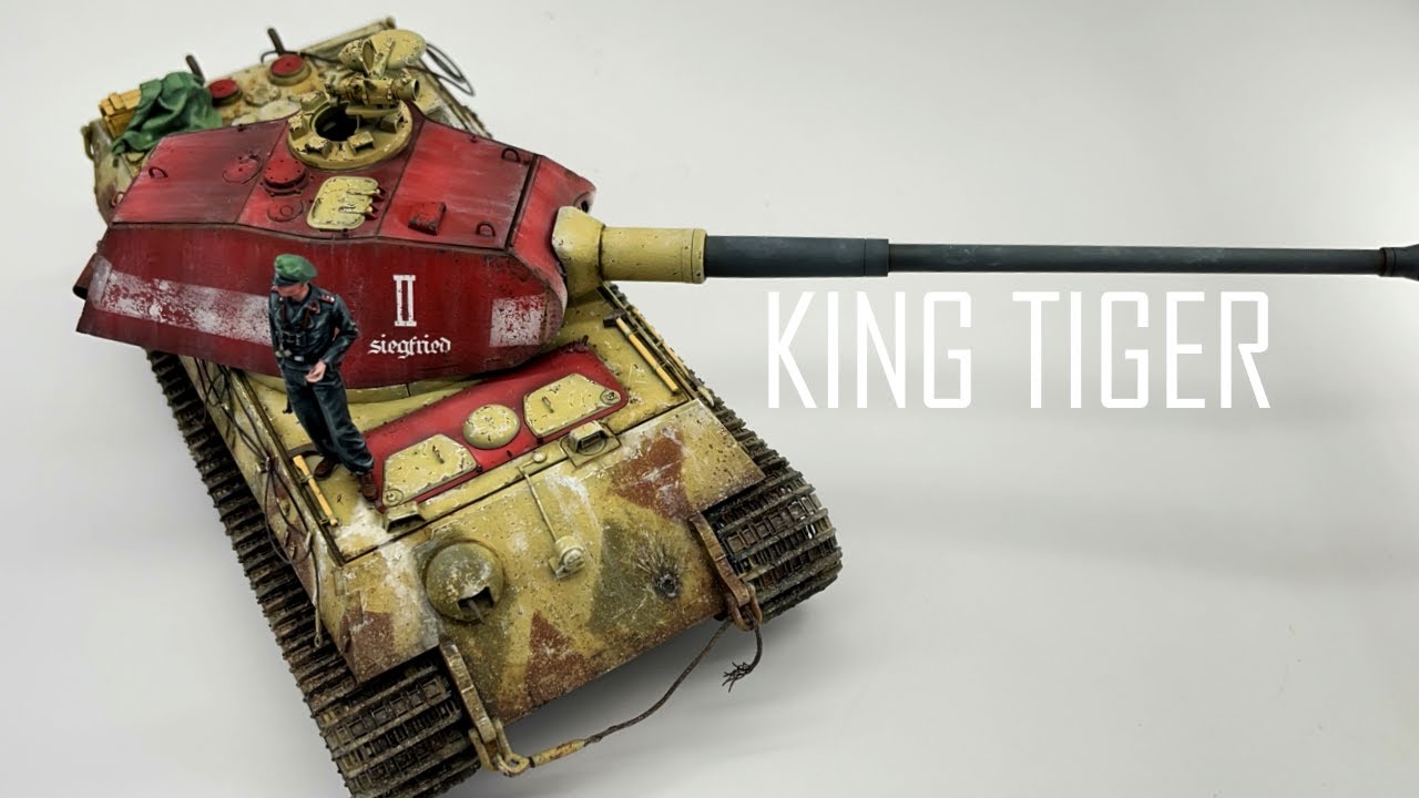TAKOM 1/35 KING TIGER ［full build］#scalemodel #tankmodel