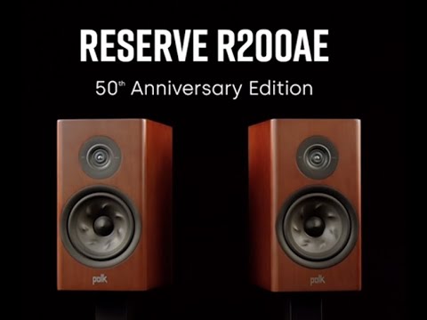 Now Available! Polk Reserve R200AE Limited 50th Anniversary