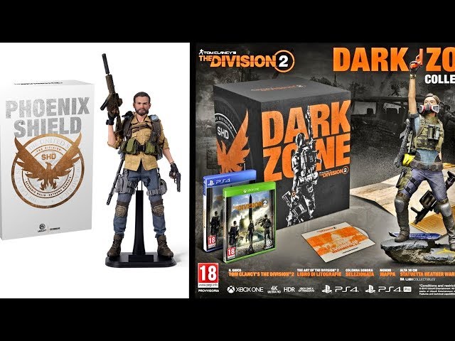 The Division 2: *NEW* DARK ZONE AND PHOENIX SHIELD COLLECTORS
