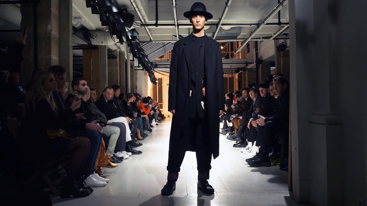 YOHJI YAMAMOTO pour homme A/W20-21 - YouTube