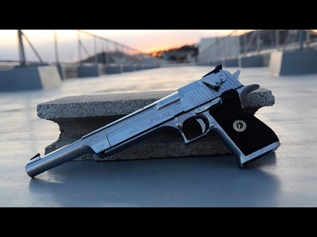 バイオハザード2 レオンモデル デザートイーグル 10inch 木製グリップ