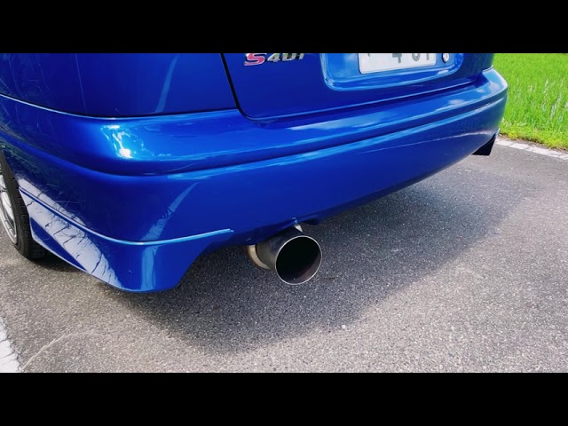 規制前柿本 レガシィ マフラー音 #S401 #BE5 #BH5 - YouTube