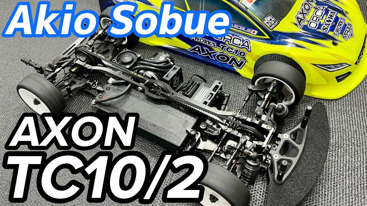 ETS 2nd place] Akio Sobue's AXON TC10/2 commentary YOKOMO BD10