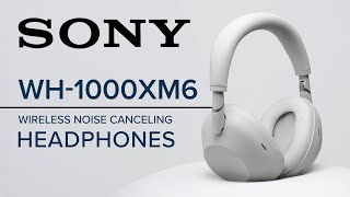 Sony OPEN BOX WH1000XM6 Wireless Noise Canceling Headphones-Blk-A