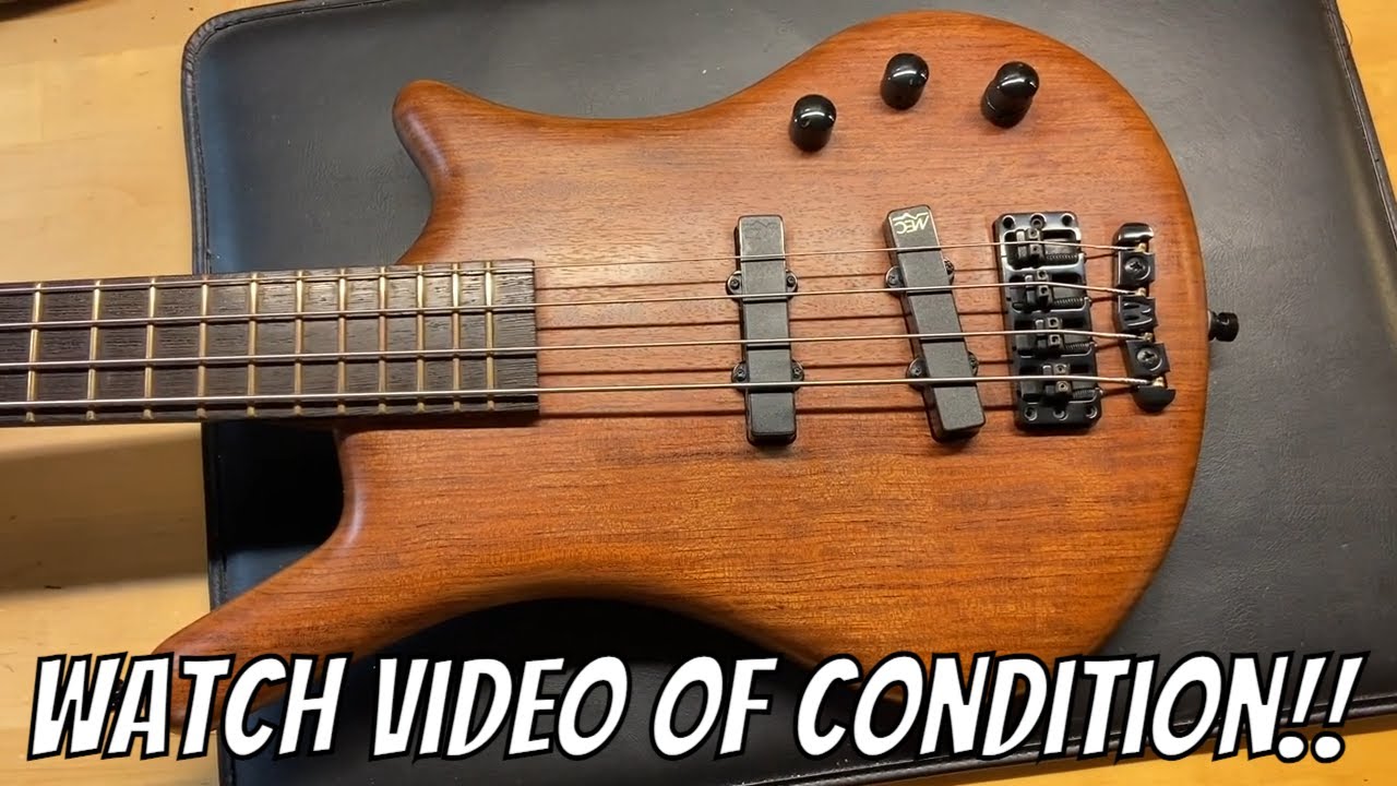 2012 Warwick Thumb Bass Bolt On 4 String Natural - YouTube