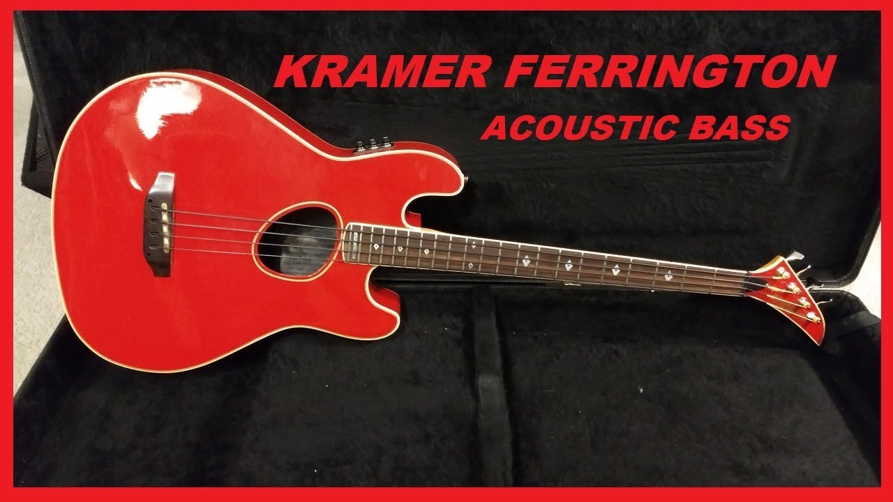 1980s Kramer Ferrington acoustic-electric guitar - YouTube