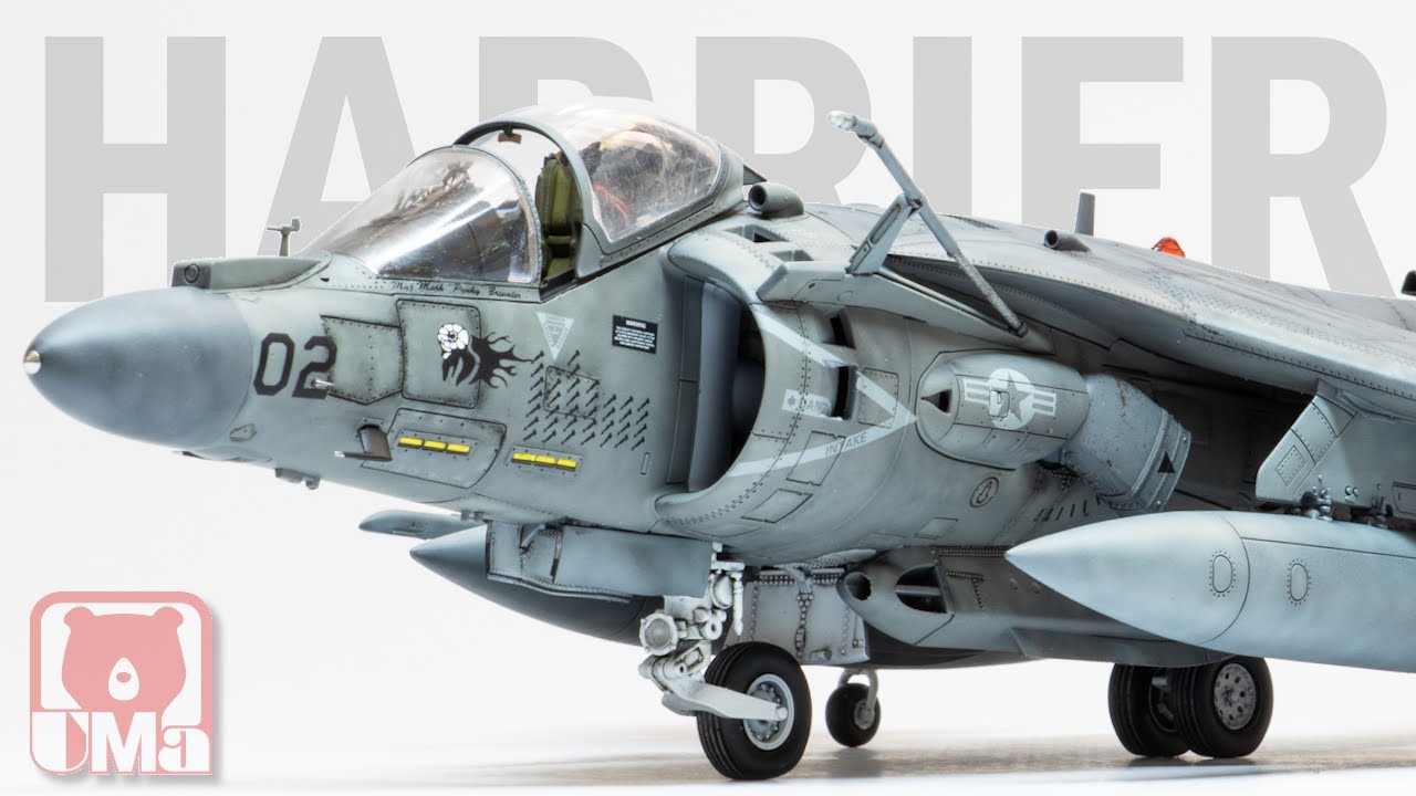 UMA's Brand New 1/48 AV-8B Harrier II Plus | Full Build | 4K - YouTube
