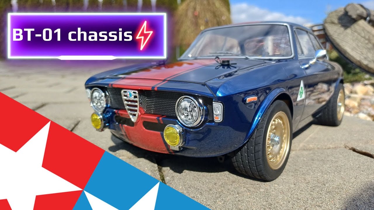 Tamiya Giulia at its best on MB-01 - YouTube