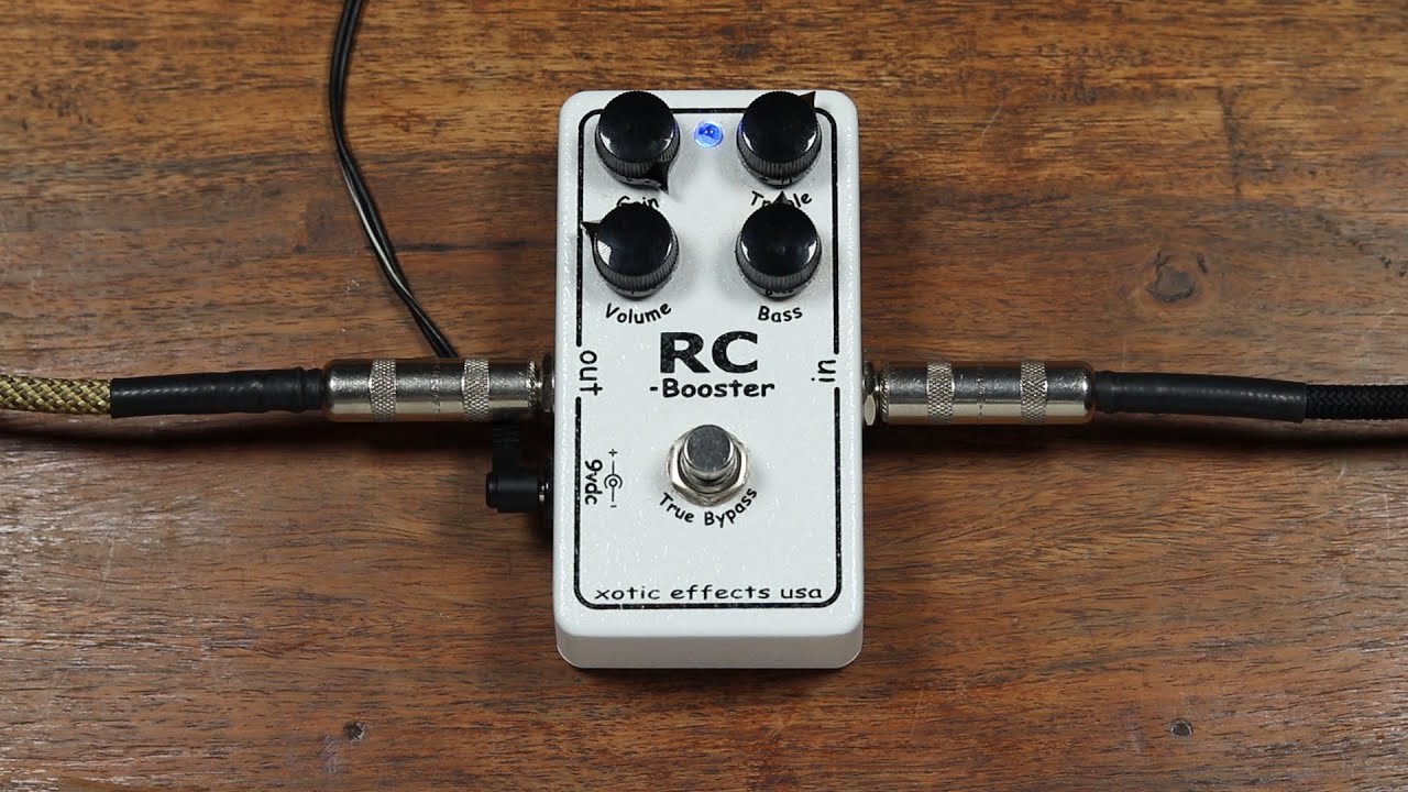 Xotic Effects RC Booster - YouTube