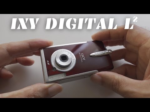 IXY DIGITAL L2は単焦点レンズにCCDセンサーでスタイリッシュな
