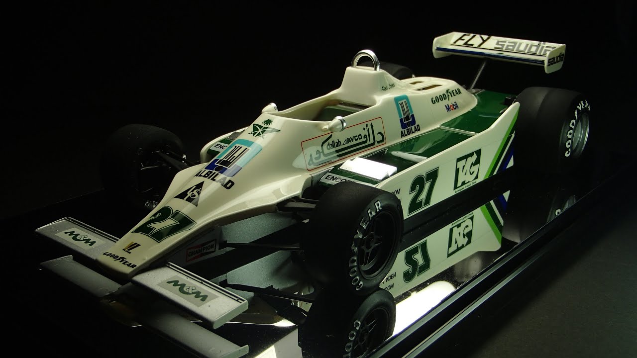 タミヤ 1/20 ウィリアムズBMW FW24製作記その2 - YouTube