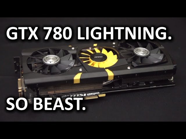 MSI GTX 780 Lightning - YouTube