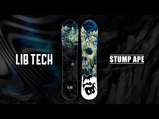 STUMP APE | 2021-2022 LIB TECH SNOWBOARD - YouTube