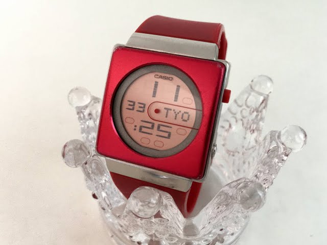 CASIO FUTURIST デジタルウォッチ 腕時計 - YouTube