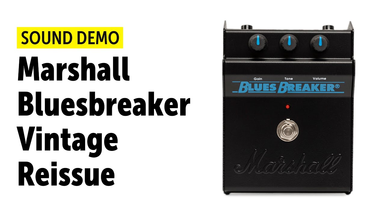 Marshall Bluesbreaker Vintage Reissue - Sound Demo (no talking