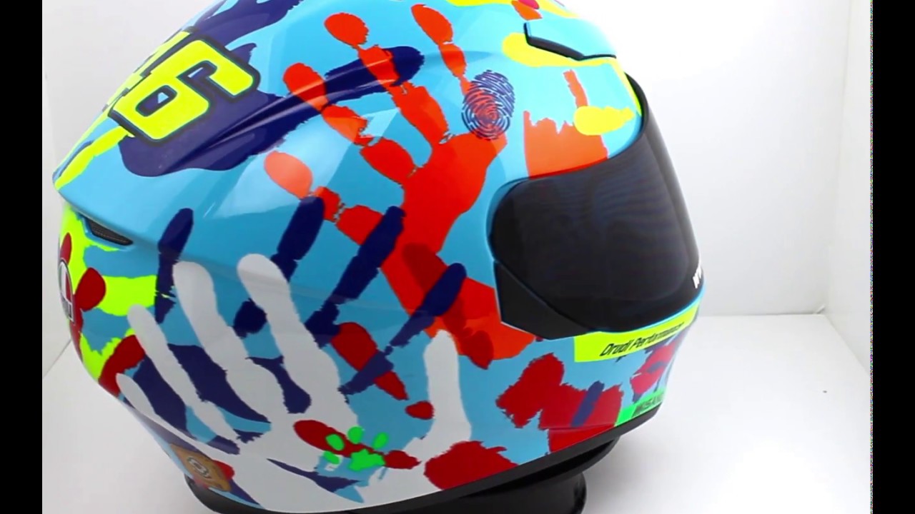 AGV K3 SV MISANO 2014 Helmet - YouTube