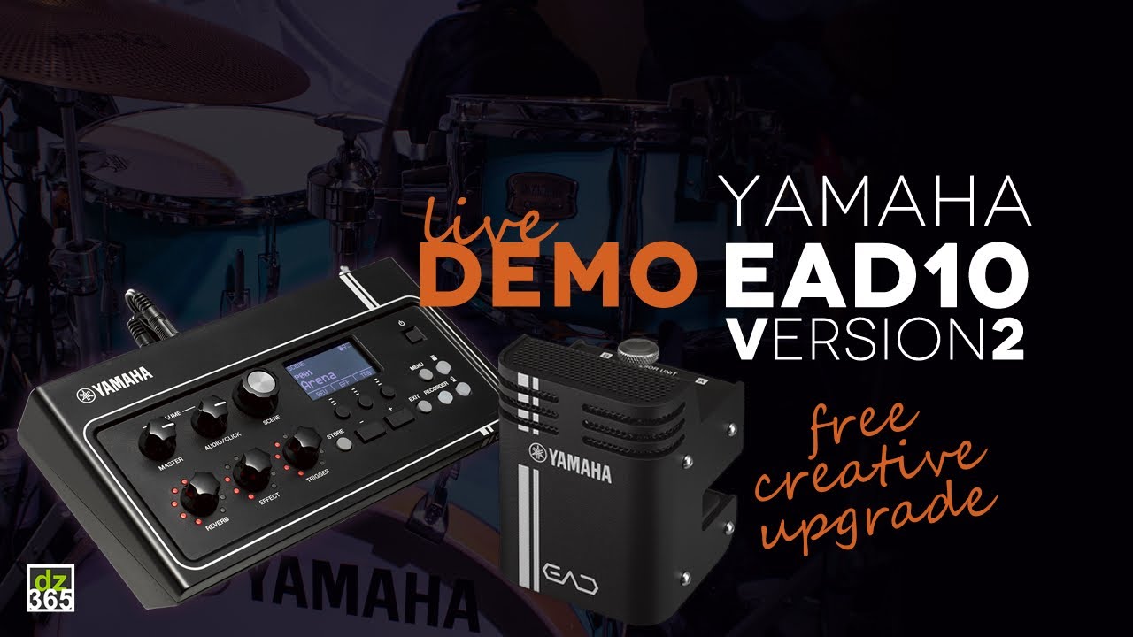 Yamaha EAD10 brings next level in hybrid drumming with streaming