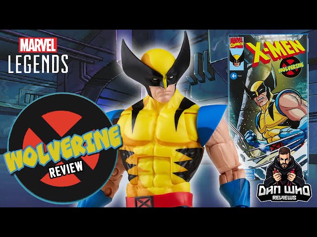Marvel Legends X-Men VHS Wolverine 90s Animated Series Review