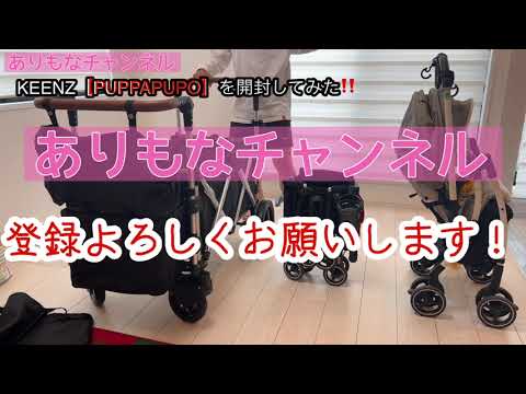 コレって【ベビーカー】なの？！【KEENZ】【PUPPAPUPO】乗って楽しめる