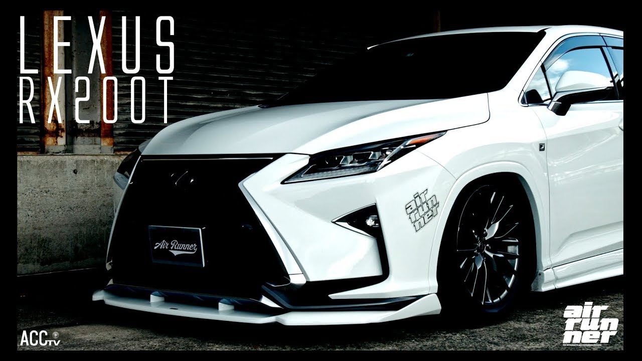 ACCtv SUV AIRRUNNER LEXUS RX200t エアサス - YouTube