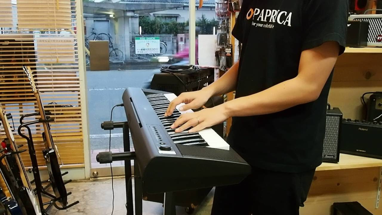 YAMAHA piaggero NP-11 試奏 - YouTube