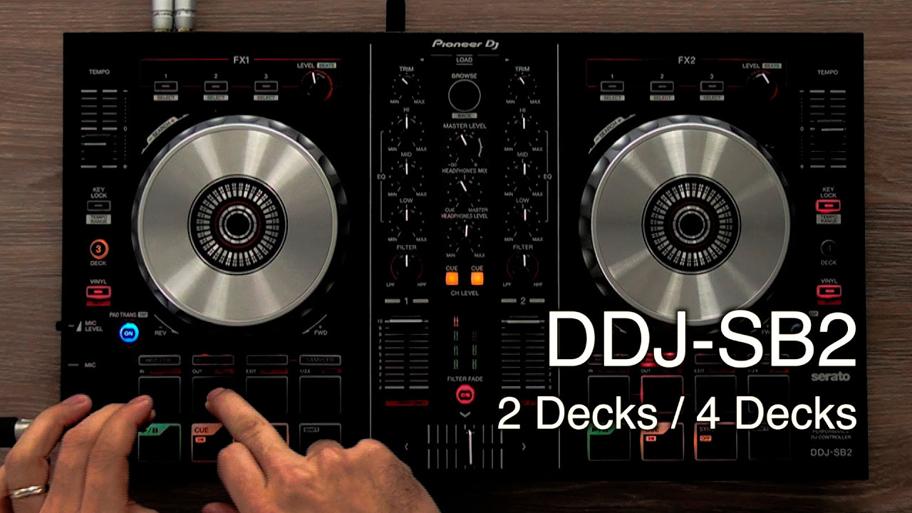 DDJ-SB2: 2 ou 4 CANAIS EM SIMULTANEO - Pioneer DJ (Vídeo 4 de 5