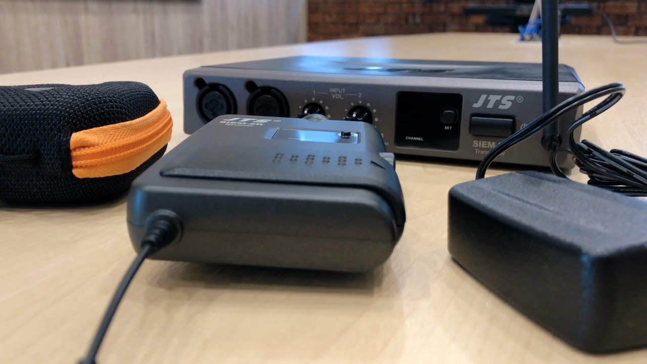 JTS SIEM 2T SIEM2R +IE 1 Mono In-Ear Monitoring System - YouTube