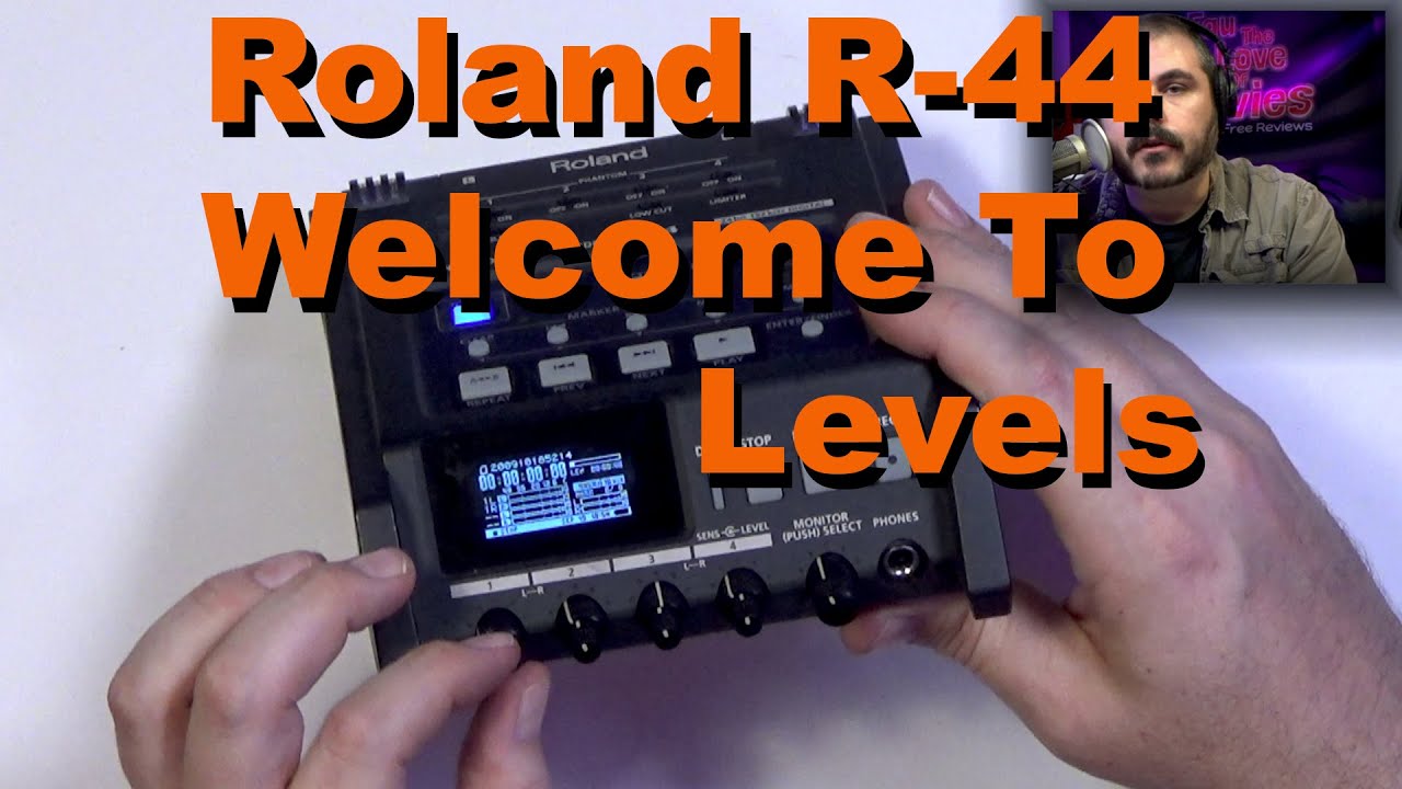 Roland R44 Set Levels - YouTube
