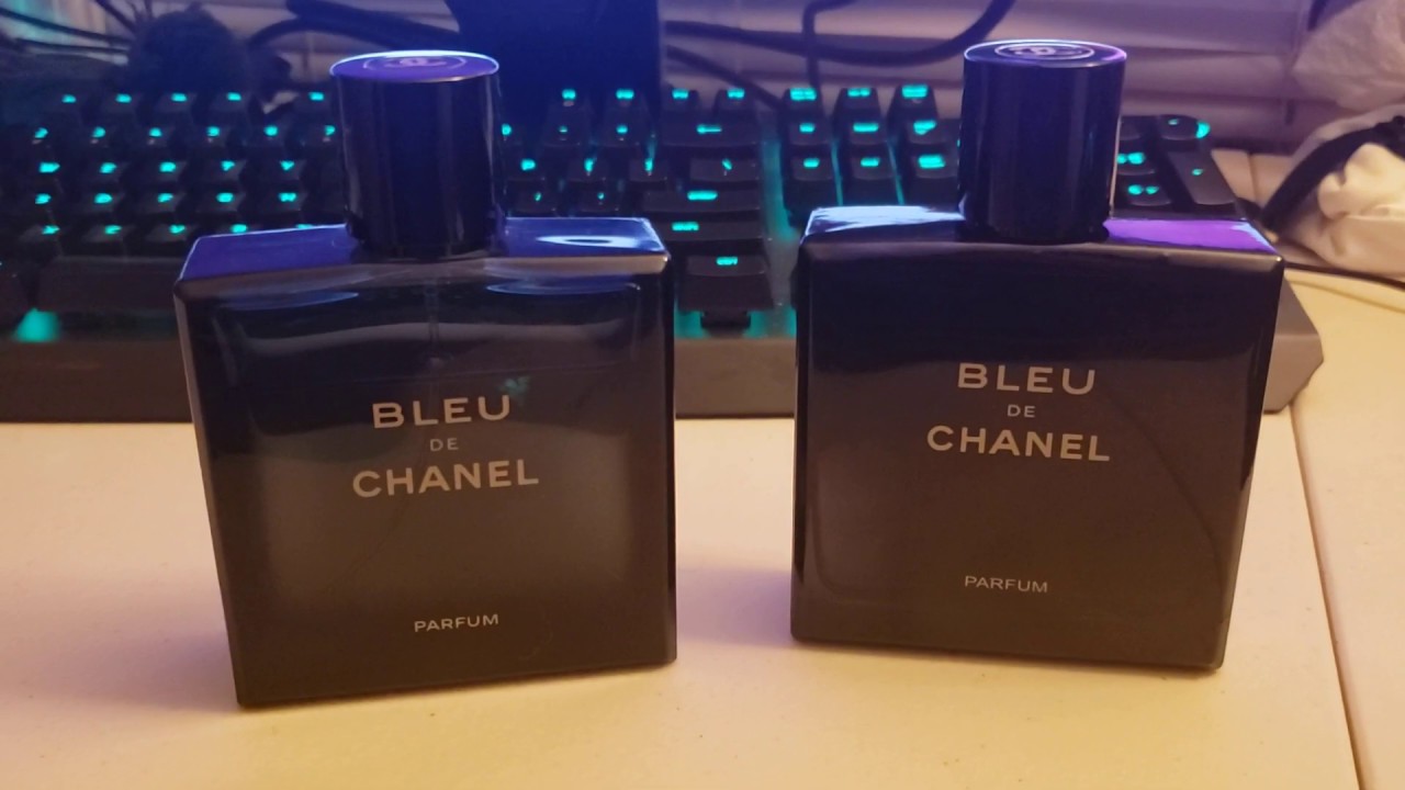 How to spot a FAKE Bleu De Chanel Parfum - YouTube
