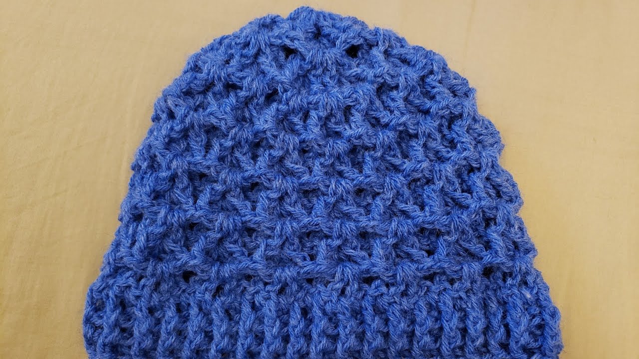 Part 2 - 3D Cluster Stitch Hat Crochet Tutorial - YouTube