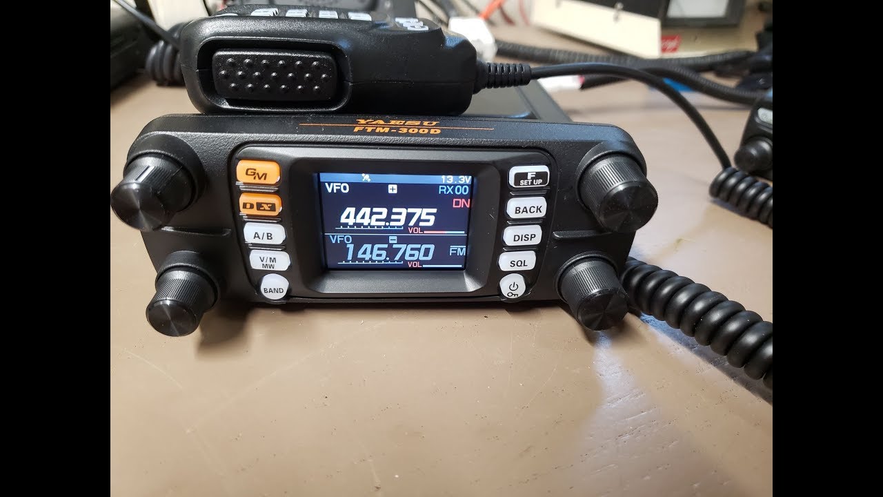 First Look At The New FTM-300D #yaesu #ftm300 - YouTube